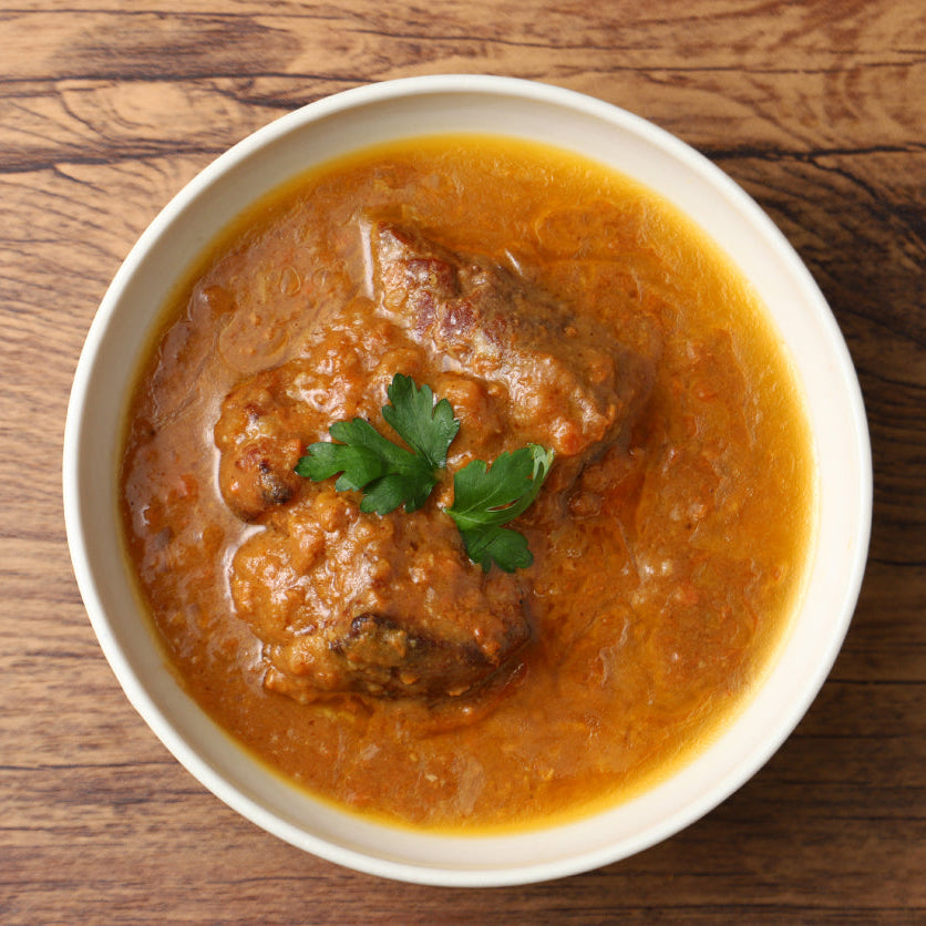 おつまみ晩酌カレー -肉塊あぐーとコク旨ミンチ-