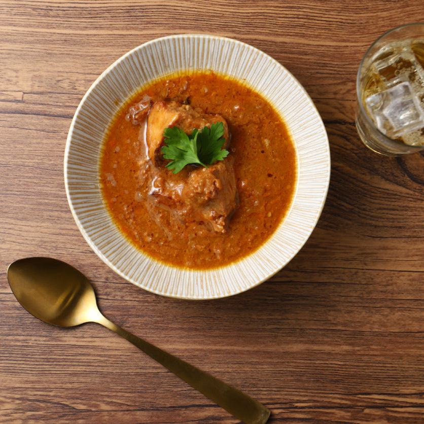 おつまみ晩酌カレー -肉塊あぐーとコク旨ミンチ-