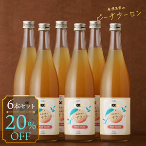 厳選茶葉のピーチウーロン 6本セット