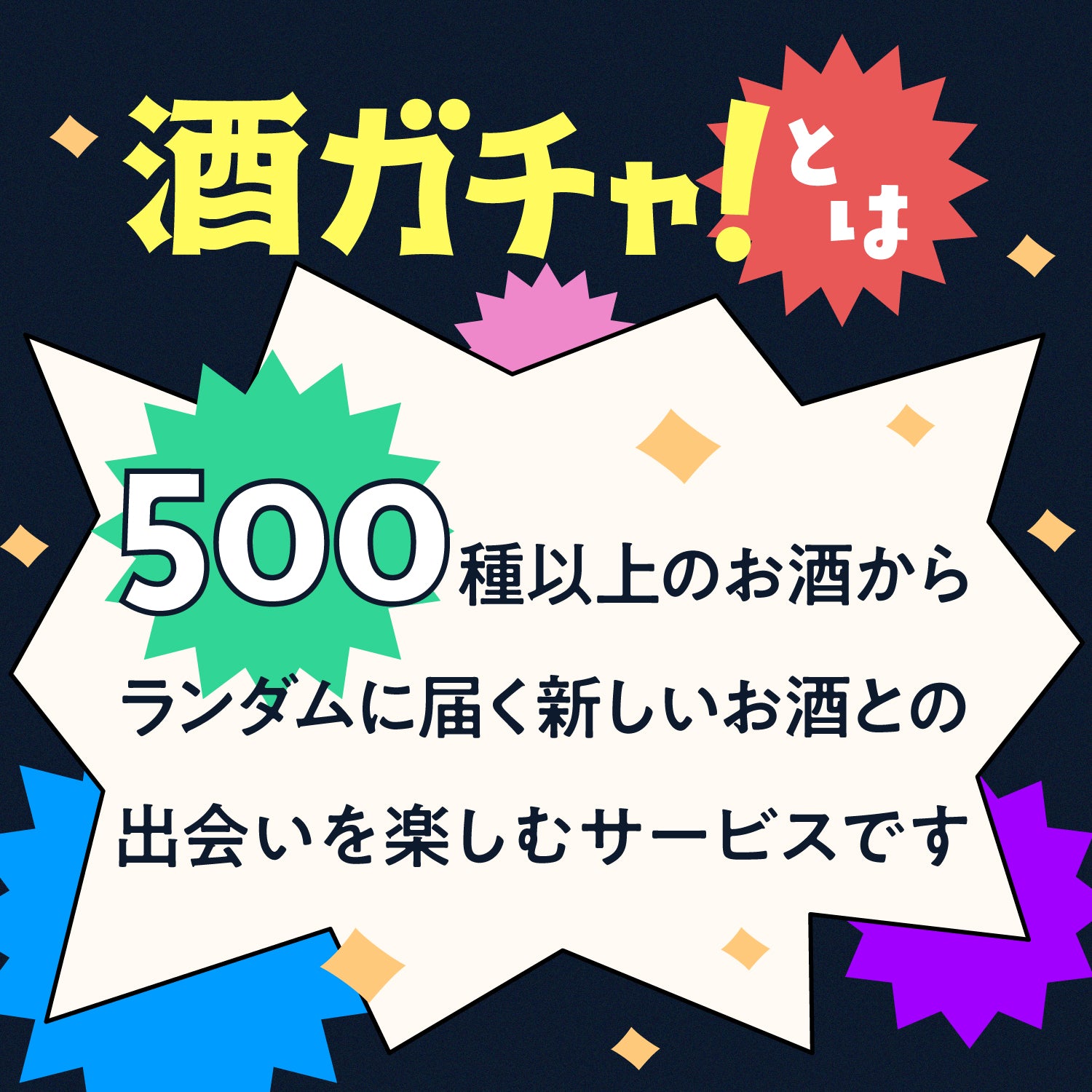 プレミアムアウトレット5連酒ガチャ