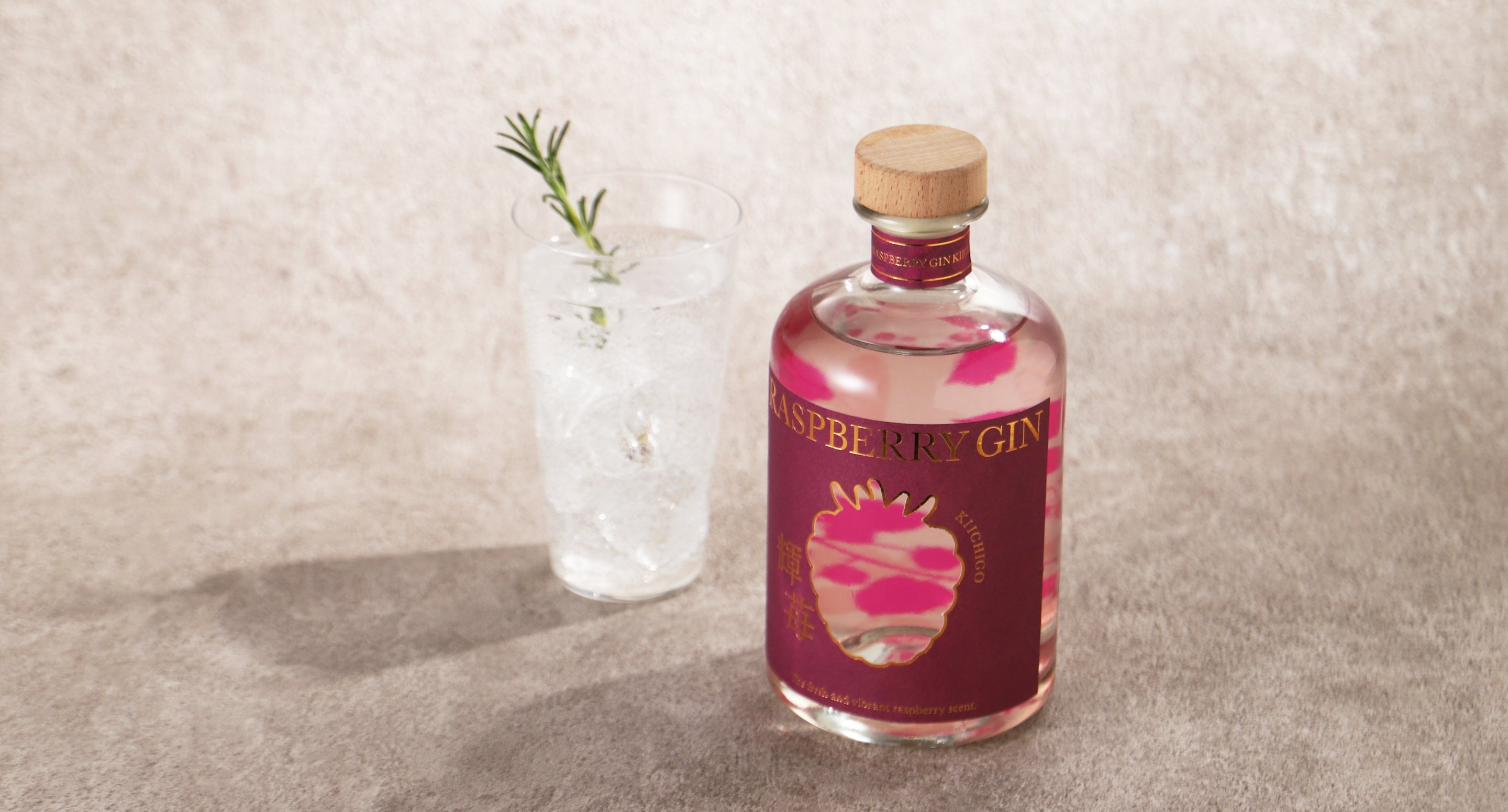 RASPBERRY GIN 輝苺 -kiichigo- | クラフト酒・日本酒の通販ならKURAND