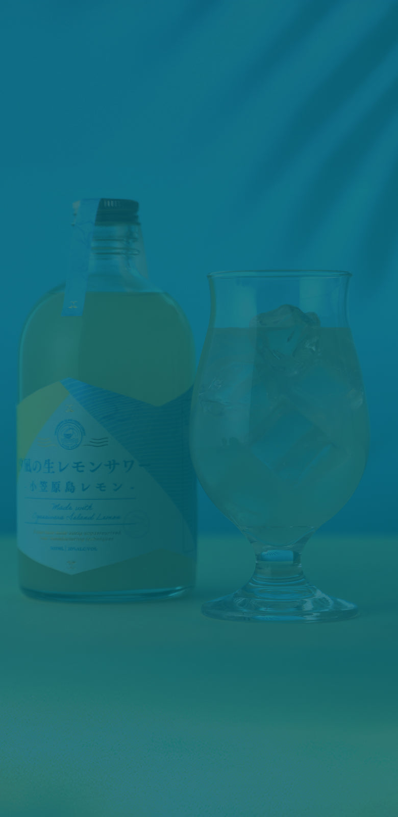 汐凪の生レモンサワー -小笠原島レモン- | クラフト酒・日本酒の通販