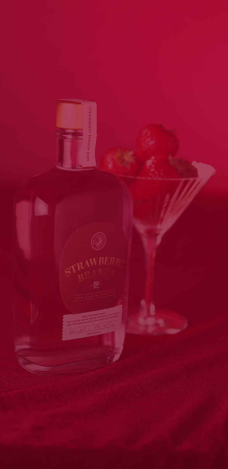 Strawberry Brandy 艶 -Enn- | クラフト酒・日本酒の通販ならKURAND