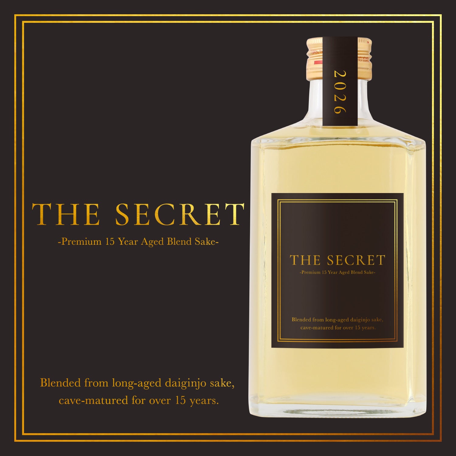 THE SECRET -Premium 15 Year Aged Blend Sake-