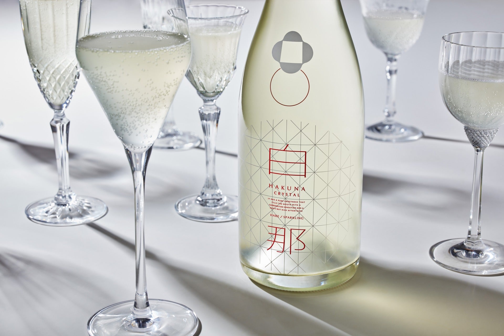 限定】【抽選】白那CRYSTAL 純米 大吟醸 スパークリング 日本酒-